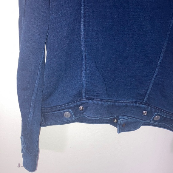 🥃🍕 VINTAGE Genuine Levi Strauss & Co. Blue Jean Style Jacket Size Small 🥾🌴 - Picture 9 of 10